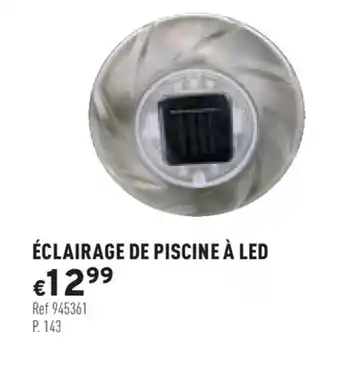 Ăclairage de Piscine Ă LED