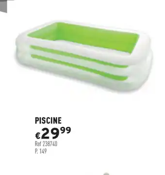 Trafic Piscine offre