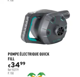 Trafic Pompe électrique Quick Fill offre