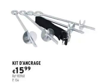 Trafic Kit d'Ancrage offre