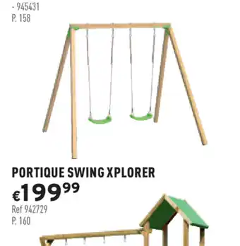 Trafic Portique swing Xplorer offre