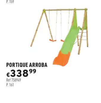 Trafic Portique arroba offre