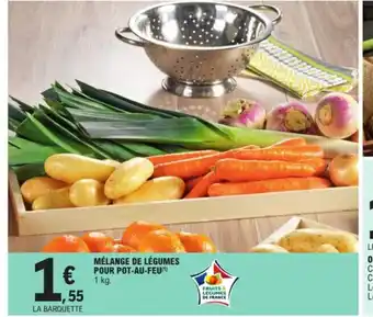 E.Leclerc Mélange de Légumes Pour Pot-Au-Feu offre