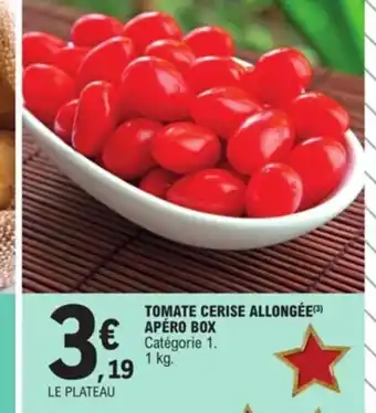Tomate Cerise Allongee Apero Box