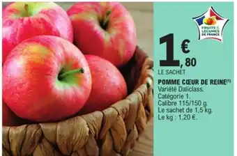 E.Leclerc Pomme Coeur de Reine offre