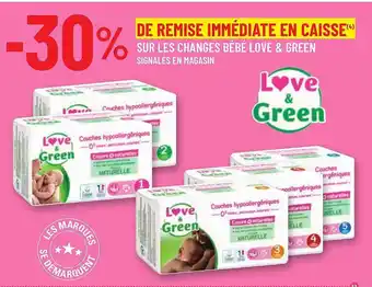 Les changes bébé love & green