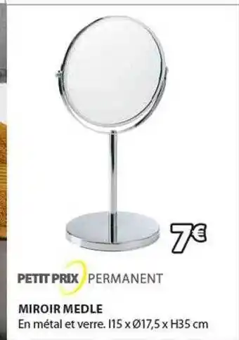 JYSK Miroir medle offre