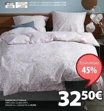 JYSK Parure de lit amalie offre