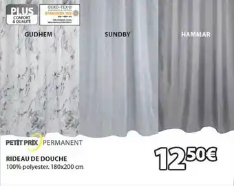 JYSK Rideau de douche offre