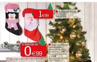 Kandy Botte de noël, sac cadeau offre
