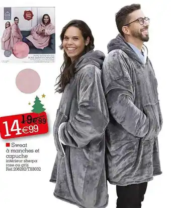 Kandy Sweat à manches et capuche offre