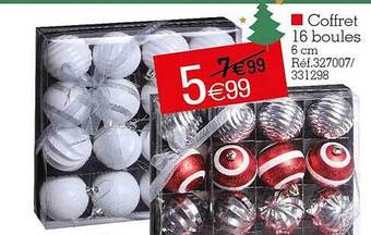 Kandy Coffret 16 boules offre