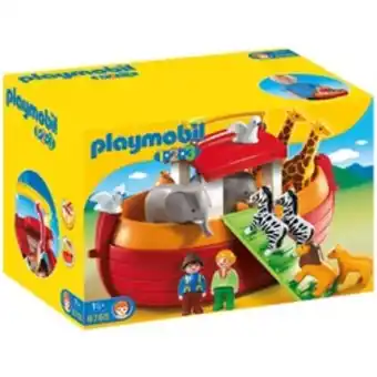 6765 - arche de noé transportable - playmobil 1.2.3