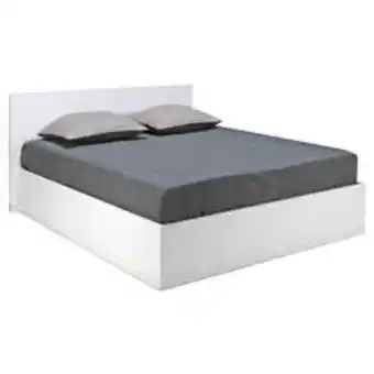 Conforama Lit coffre + sommier 140x190 cm offre