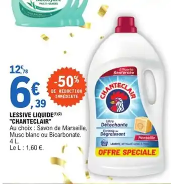 E.Leclerc Lessive Liquide Chanteclair offre