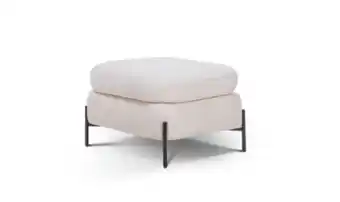 Pouf lapp velours
