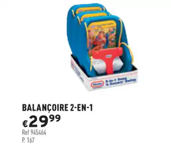 Trafic Balançoire 2-En-1 offre