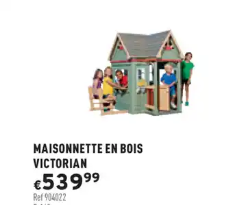 Trafic Maisonnette En Bois Victorian offre