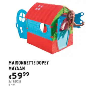 Trafic Maisonnette Dopey Mayaan offre
