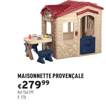 Trafic Maisonnette Provençale offre