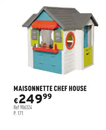 Trafic Maisonnette Chef House offre