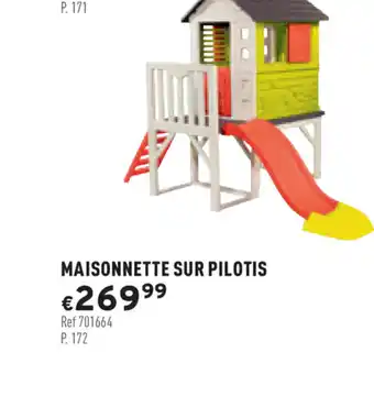 Trafic Maisonnette Sur Pilotis offre