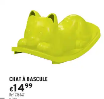 Trafic Chat à Bascule offre