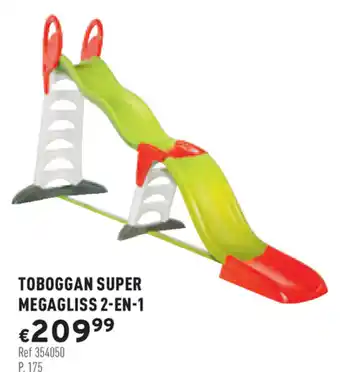 Trafic Toboggan Super Megagliss 2-En-1 offre