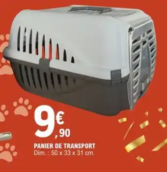 E.Leclerc Panier de Transport offre
