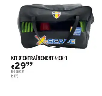 Trafic Kit D'Entraînement 4-En-1 offre