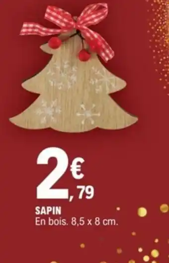 E.Leclerc Sapin offre