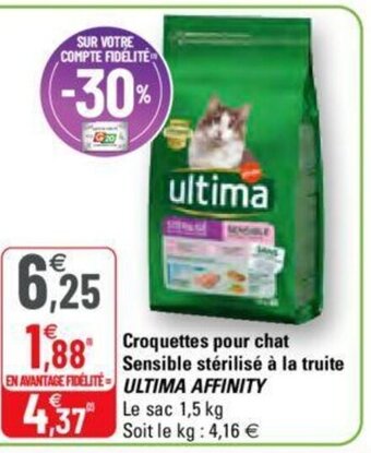 G20 Croquettes pour chat offre