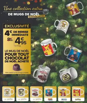 Carrefour Le mug de noël offre