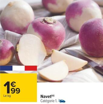 Carrefour Navet offre