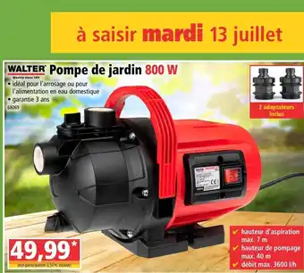 Norma Pompe De Jardin offre