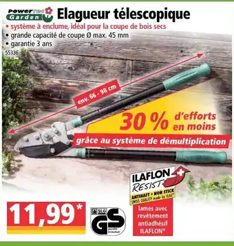 Norma Elagueur Télescopique offre