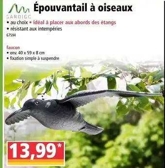 Norma Épouvantail à Oiseaux offre