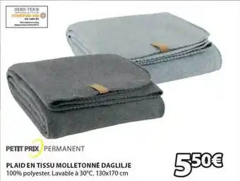 JYSK Plaid en tissu molletonné daglilje offre