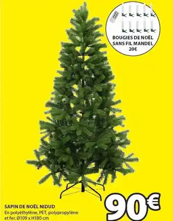 JYSK Sapin de noël nidud offre