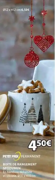 JYSK Boite de rangement spodumen offre