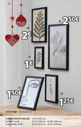 JYSK Cadre photo valter offre