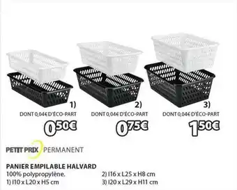 JYSK Panier empilable halvard offre
