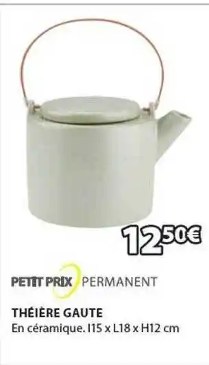 JYSK Théière gaute offre