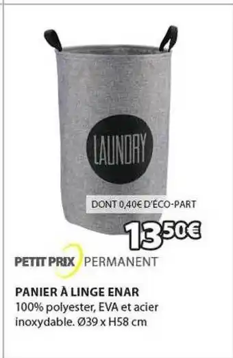 JYSK Panier à linge enar offre