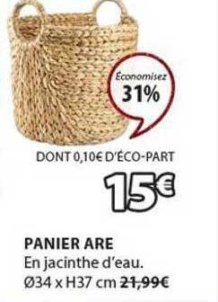 JYSK Panier are offre