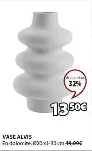 JYSK Vase alvis offre