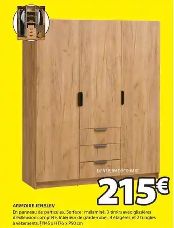 JYSK Armoire jenslev offre