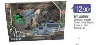 Match Set militaire offre