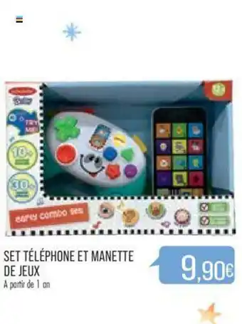 Match Set téléphone et manette de jeux offre