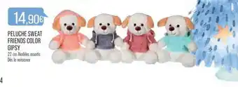 Match Peluche sweat friends color gipsy offre